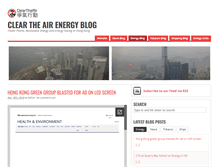 Tablet Screenshot of energy.cleartheair.org.hk